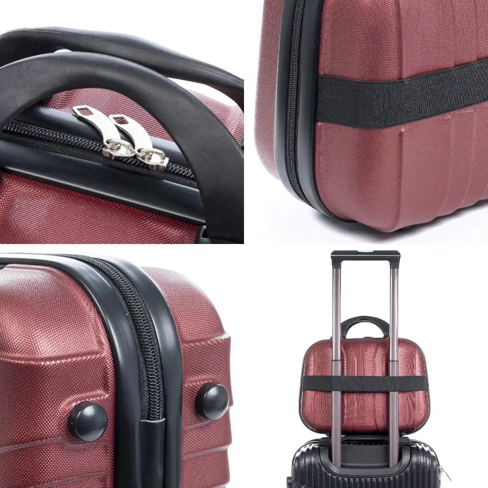 Firenze artegiani Neceser rígido ultraligero de ABS. Adaptable a trolley Rebajas top