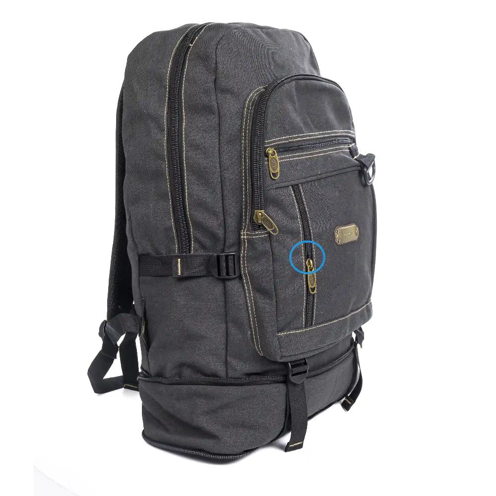 Firenze artegiani Mochila táctica cordura nylon 56x40 cms extensible ultra resistente.Multicompartimento acolchada con sujección en cintura Tienda de fábrica