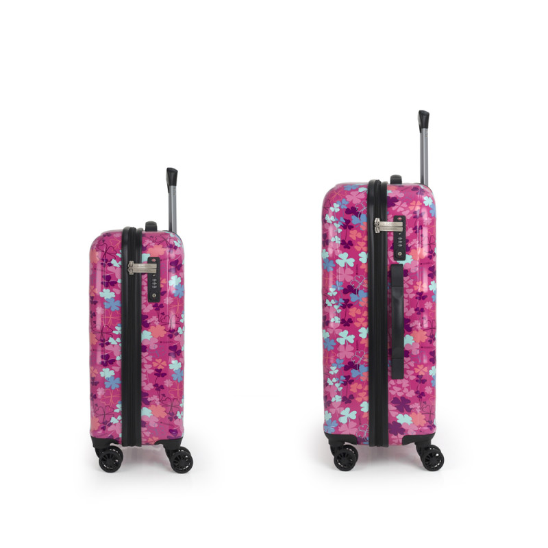 Gabol Juego de 2 maletas (cabina y mediana) CLOVER Precios de Black Friday