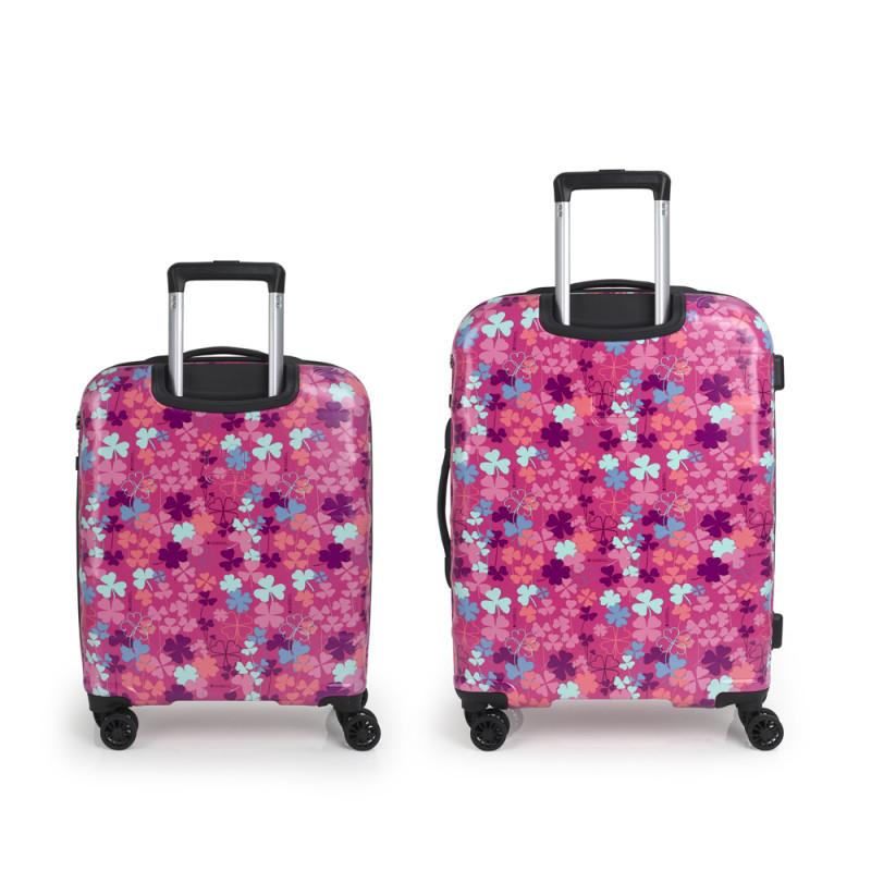 Gabol Juego de 2 maletas (cabina y mediana) CLOVER Precios de Black Friday