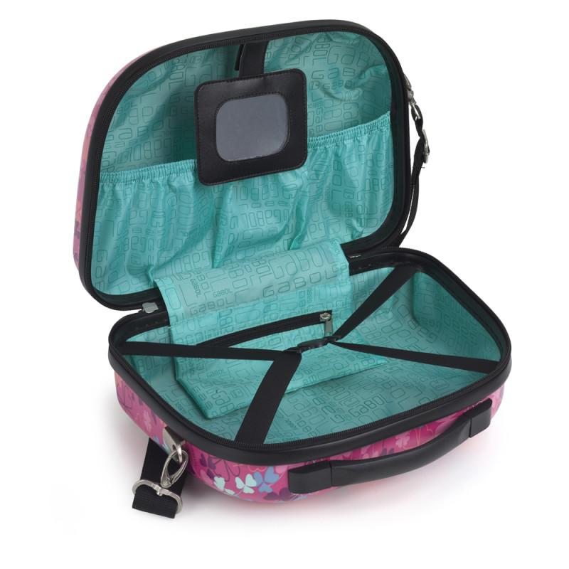 Gabol Juego de maleta de cabina y neceser CLOVER En oferta