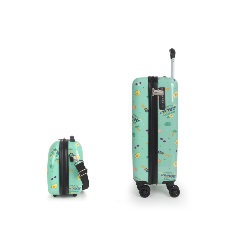 Gabol Juego de Maleta de Cabina y Neceser HAWAI MR. WONDERFUL Rebajas de fin de temporada