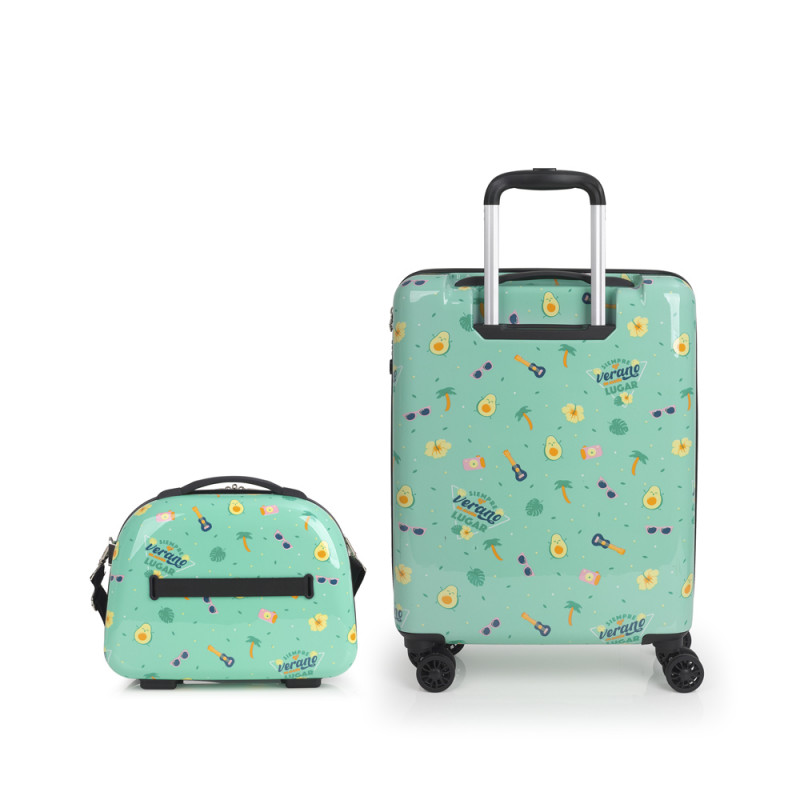 Gabol Juego de Maleta de Cabina y Neceser HAWAI MR. WONDERFUL Rebajas de fin de temporada