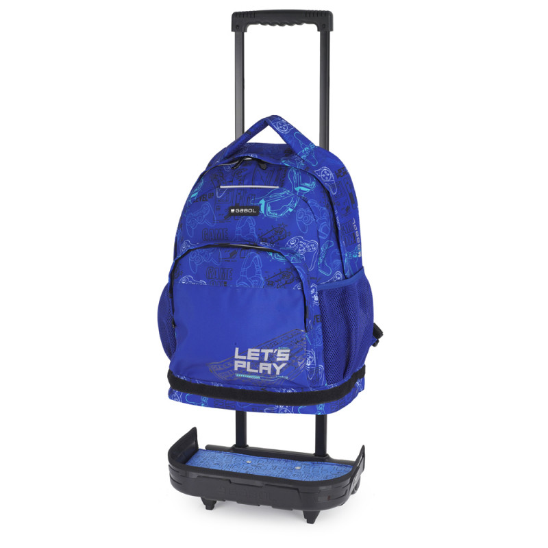 Gabol Mochila con ruedas desmontable GAMING Precios de Black Friday