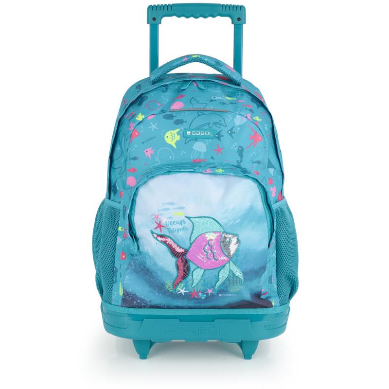 Gabol Mochila con ruedas ACQUA