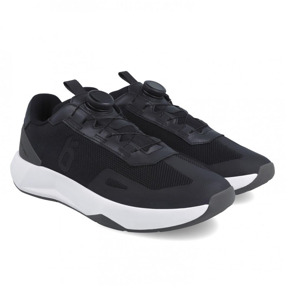 Garvalin Deportivos negros unisex mujer y hombre 24205-A054 Outlet