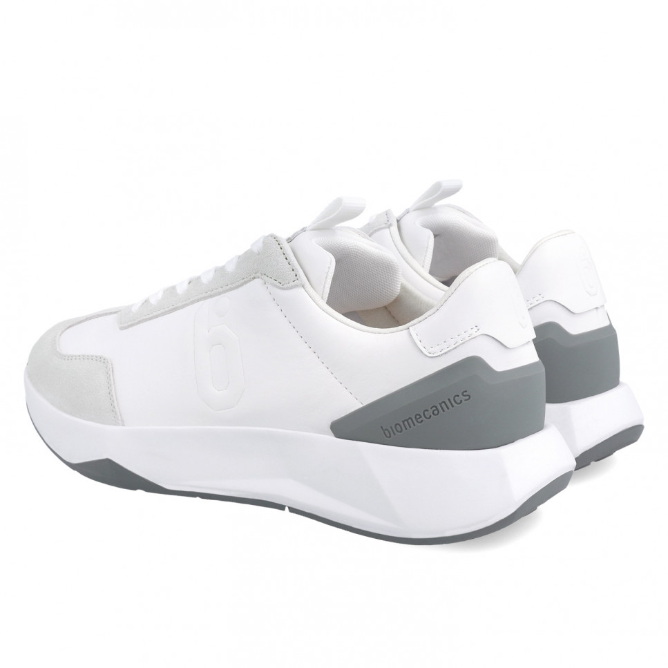 Garvalin Deportivos de piel blanca para mujer 24201-B800 Gran oferta