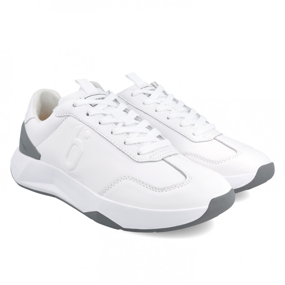 Garvalin Deportivo de piel blanca para hombre 24200-B050 Rebajas de fábrica