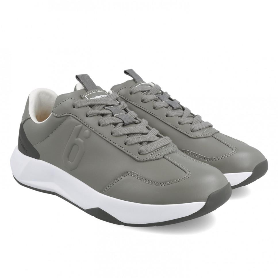 Garvalin Deportivo de piel gris para hombre 24200-A156 Los más vendidos