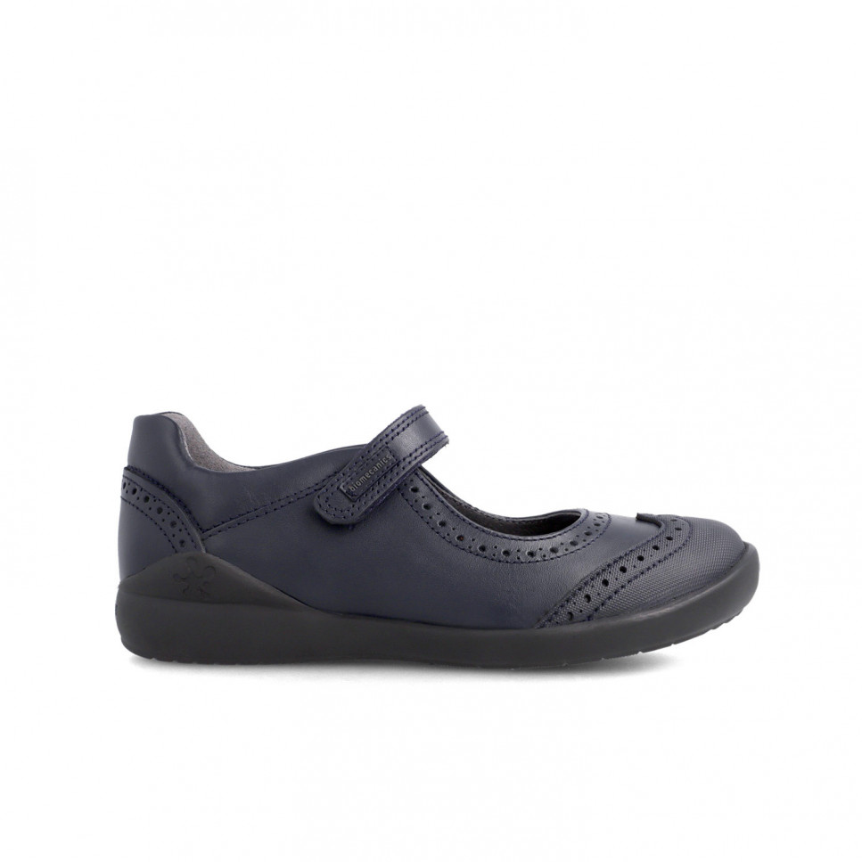 Garvalin Zapatos colegiales azules para niña 191110-B089 Rebajas top