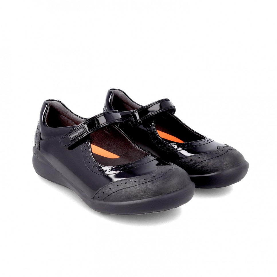 Garvalin Zapatos colegiales negros de charol para niña 191110-C785 Envío gratis