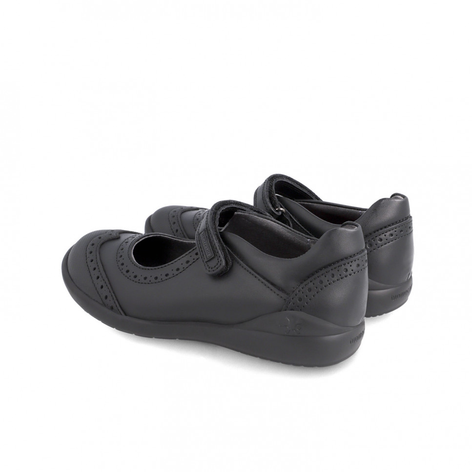 Garvalin Zapatos colegiales negros para niña 191110-A054 Oferta especial