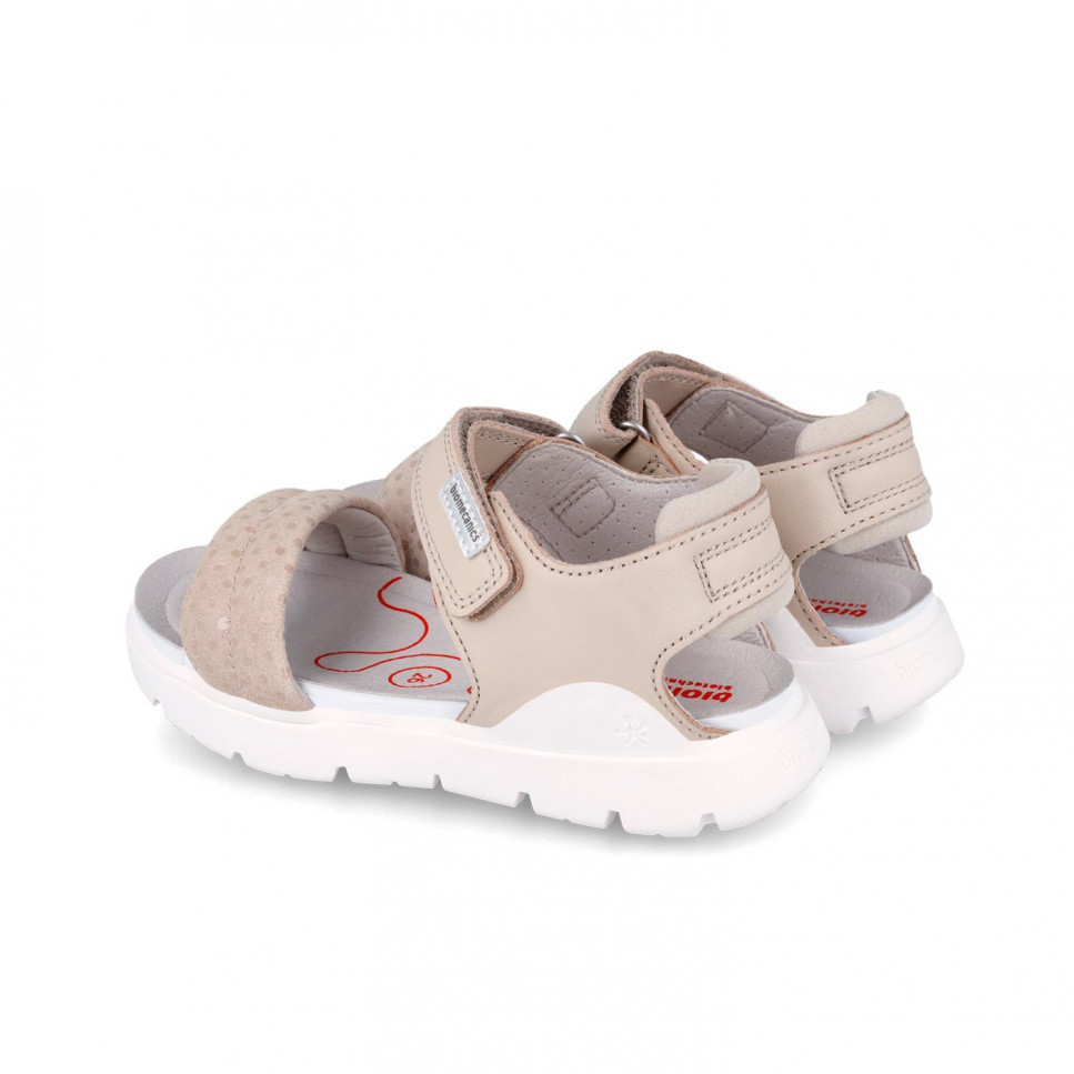 Garvalin Sandalias de suela gruesa beige de niña 242273-B Solo hoy