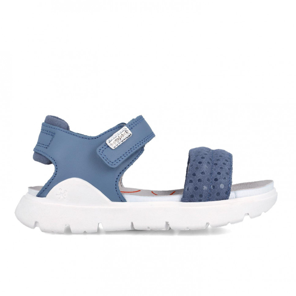 Garvalin Sandalias de suela gruesa azules de niña 242273-A Oferta especial de fábrica