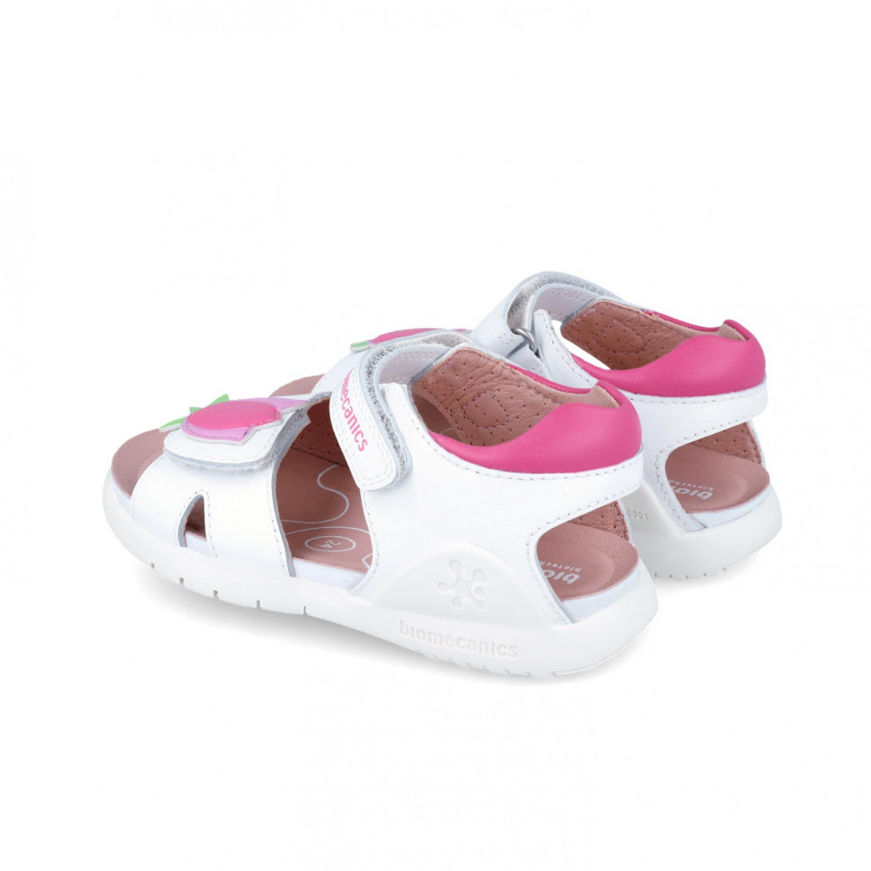 Garvalin Sandalias blancas de niña 242237-A Superdescuento