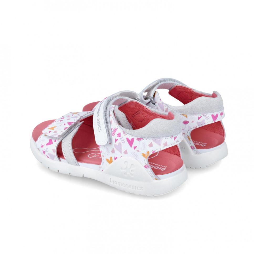 Garvalin Sandalias blancas niña 242234-B Grandes descuentos
