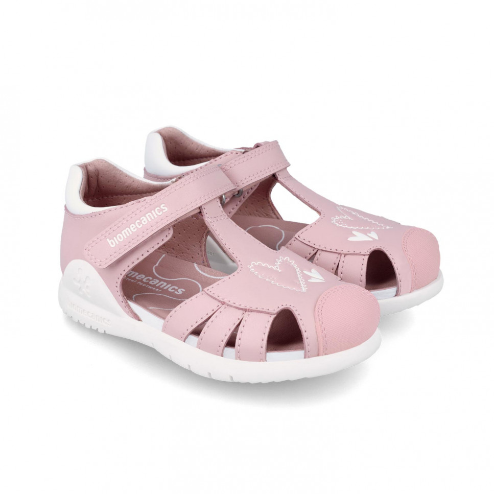 Garvalin Sandalias rosas niña 242230-A