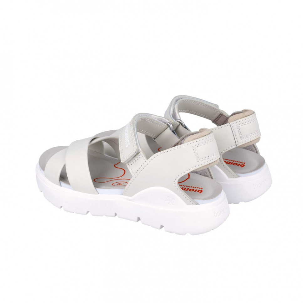 Garvalin Sandalias de tiras blancas para niña 242274-C Precio ultrabajo