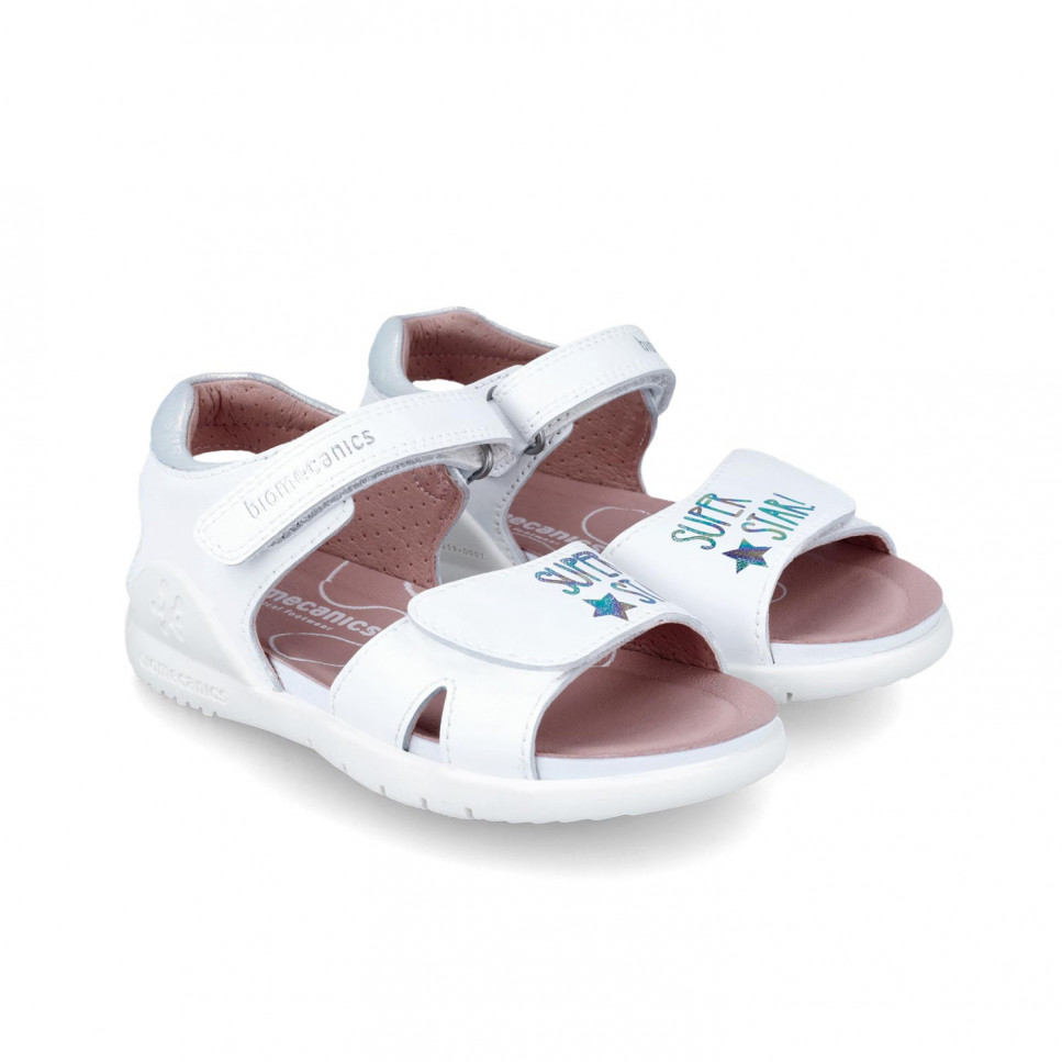 Garvalin Sandalias blancas niña 242235-B