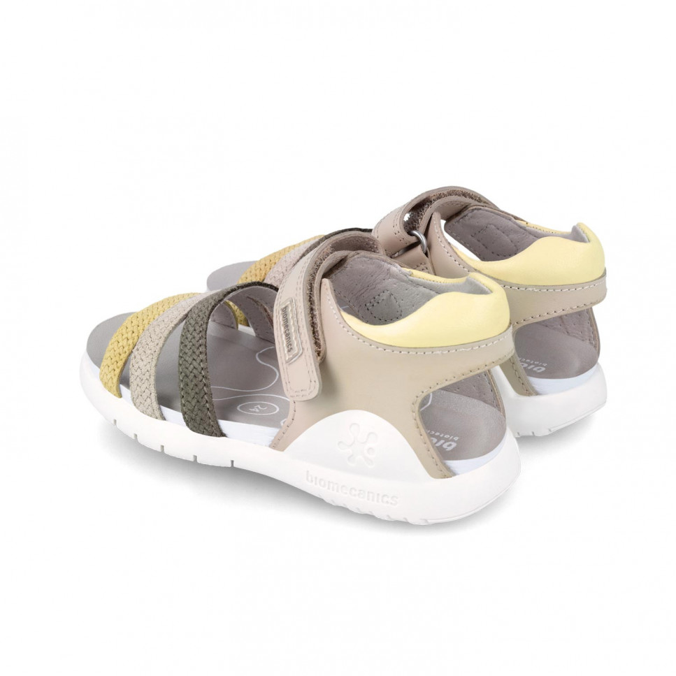 Garvalin Sandalias verde multicolor de niña 242242-A Ventas relámpago