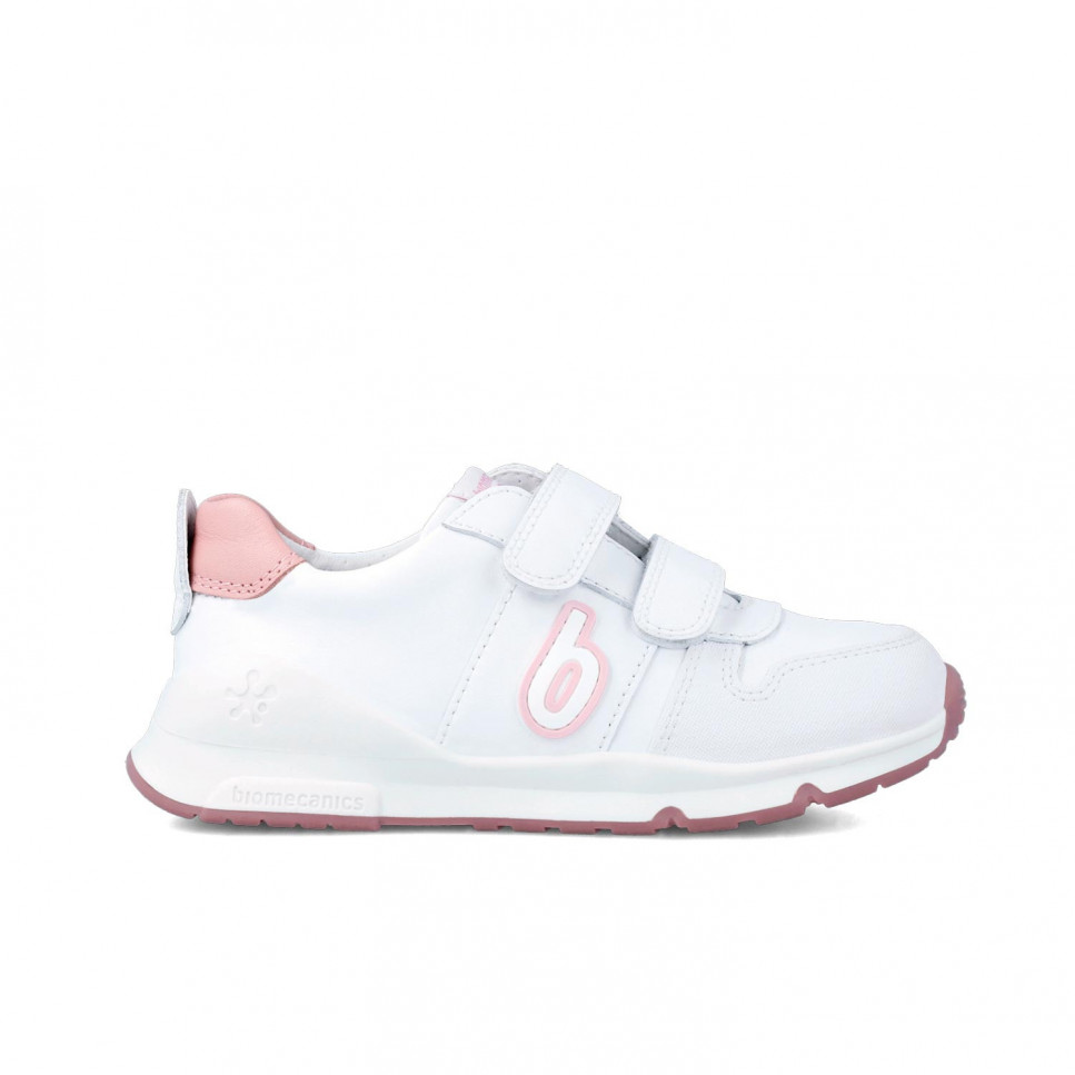 Garvalin Deportivo colegial blanco y rosa 231005-B Rebajas top