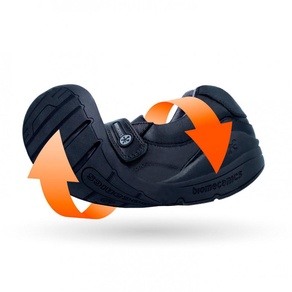 Garvalin Zapatos colegiales negros 231016-A054 Liquidación