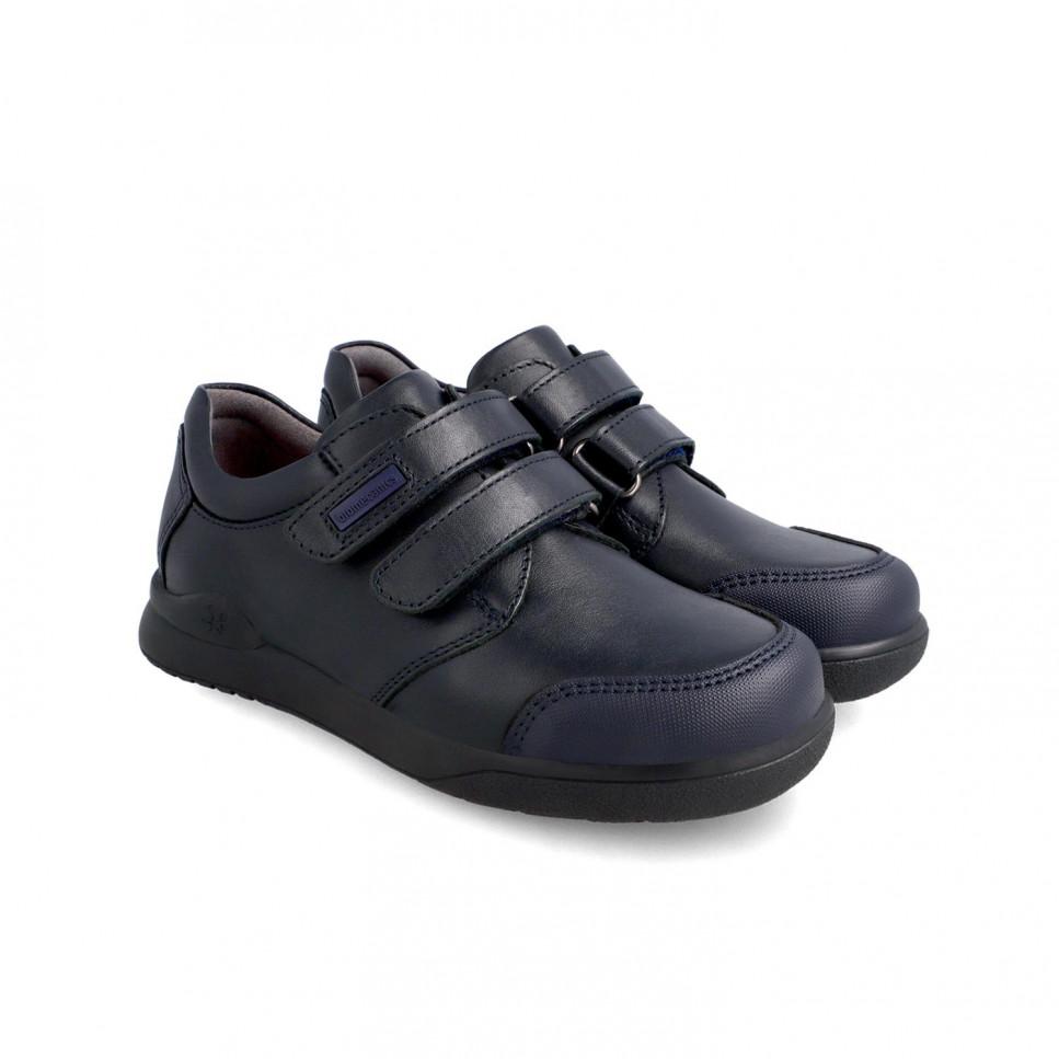 Garvalin Zapatos colegiales azules 161126-B089