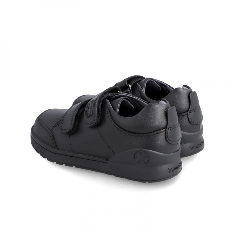 Garvalin Zapatos colegiales negros para niño 201101-A054 Libre de impuestos