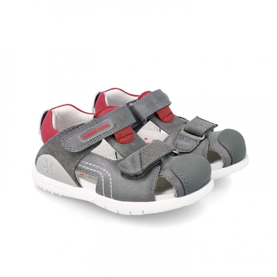 Garvalin Sandalias grises de niño 242253-B