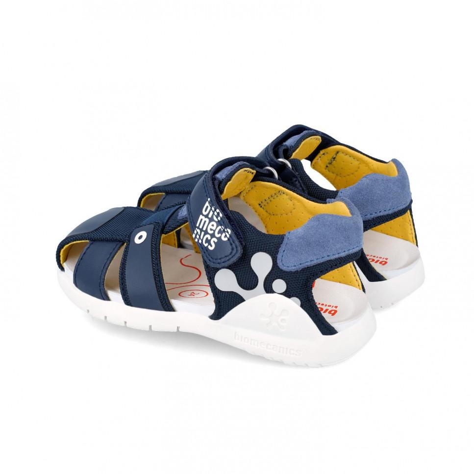 Garvalin Sandalias azul marino niño 242252-A Rebajas de fin de temporada