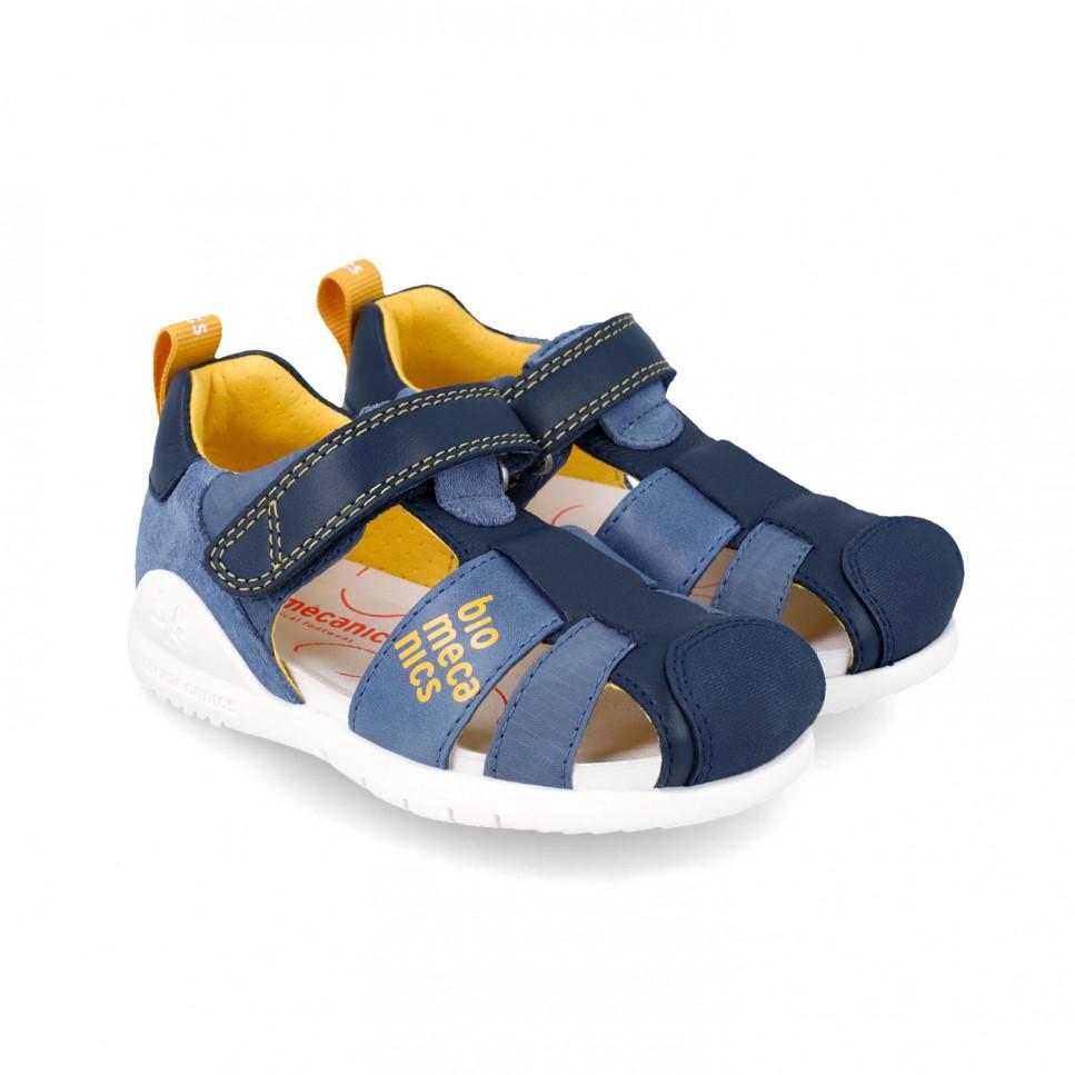 Garvalin Sandalias azul marino niño 242256-A