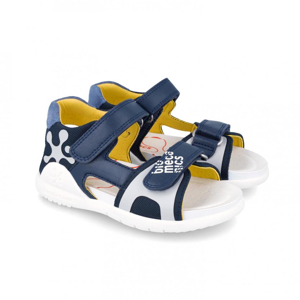 Garvalin Sandalias azules sin puntera niño 242260-A