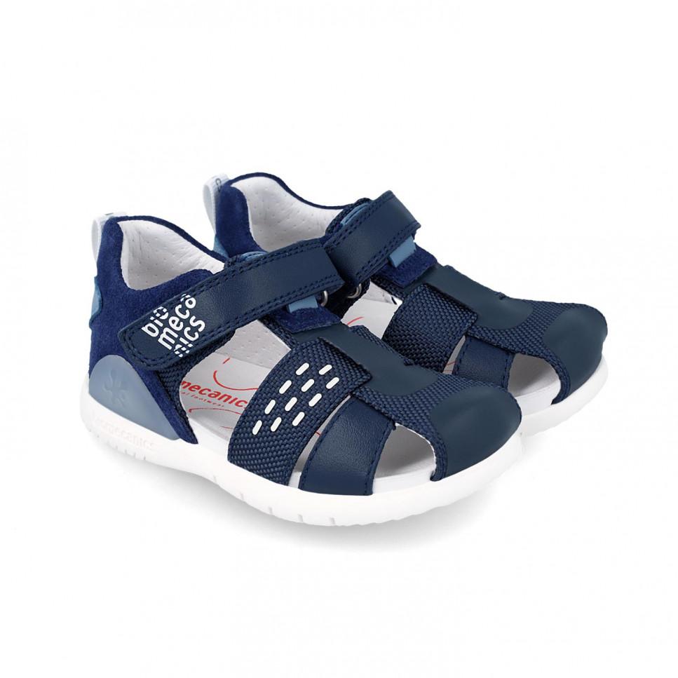 Garvalin Sandalias azul marino niño 242257-A