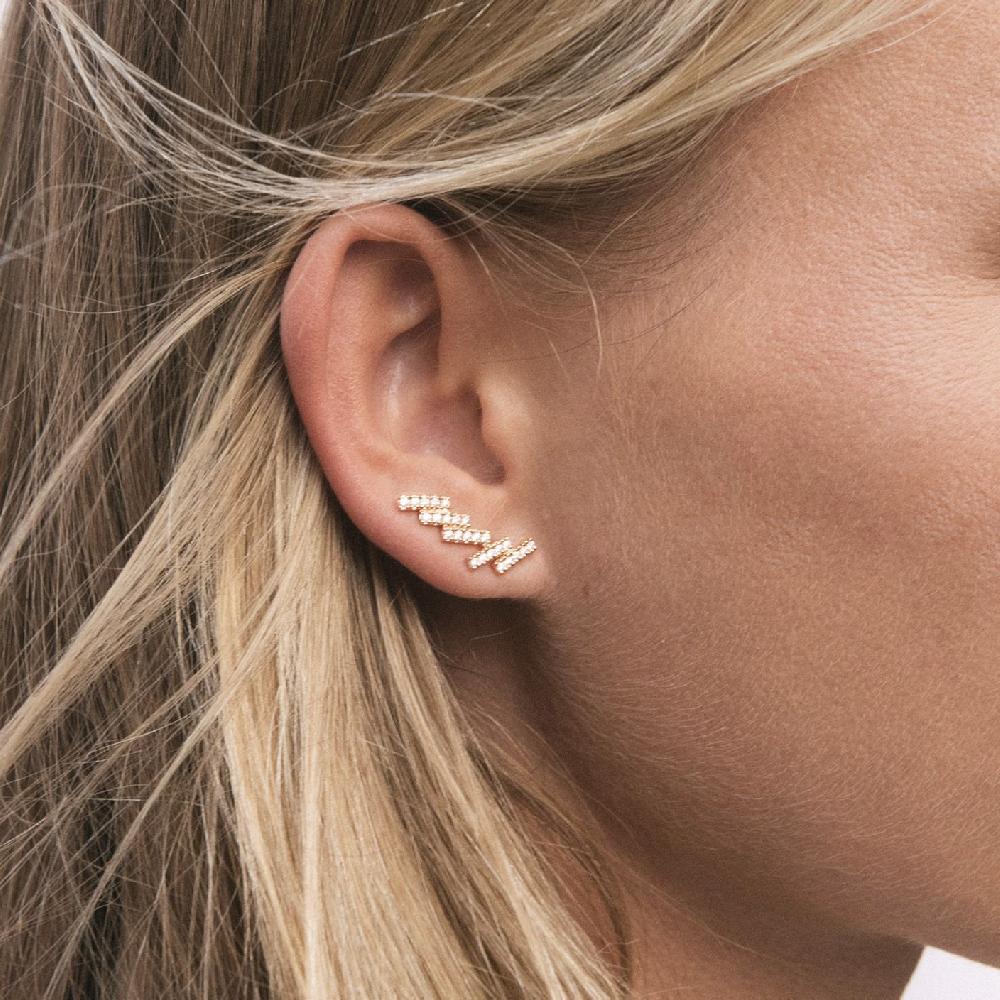 Gold&roses PENDIENTES CRAWLER SKYLINE Descuentos del mes