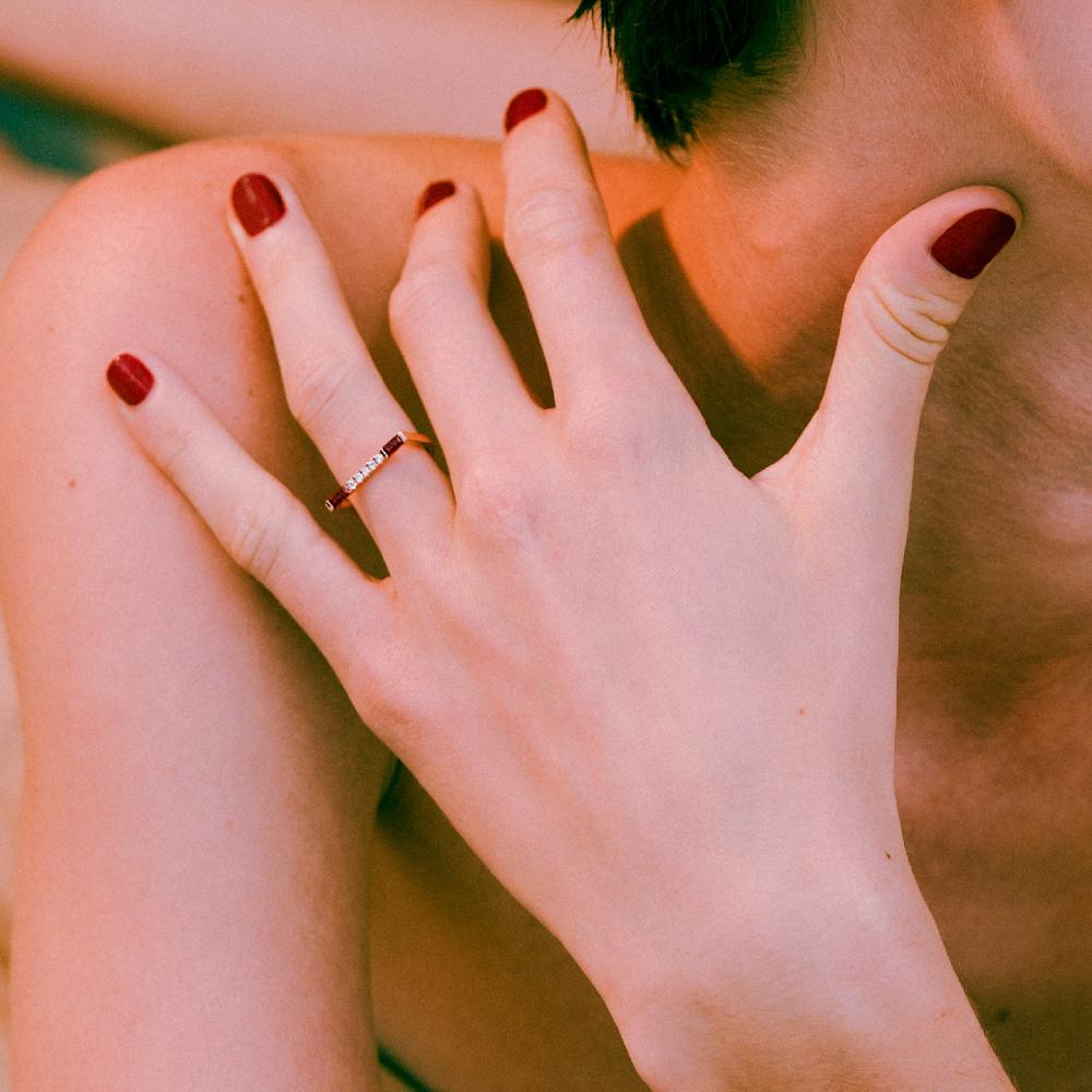 Gold&roses Anillo Arch I am Red Descuento por venta flash