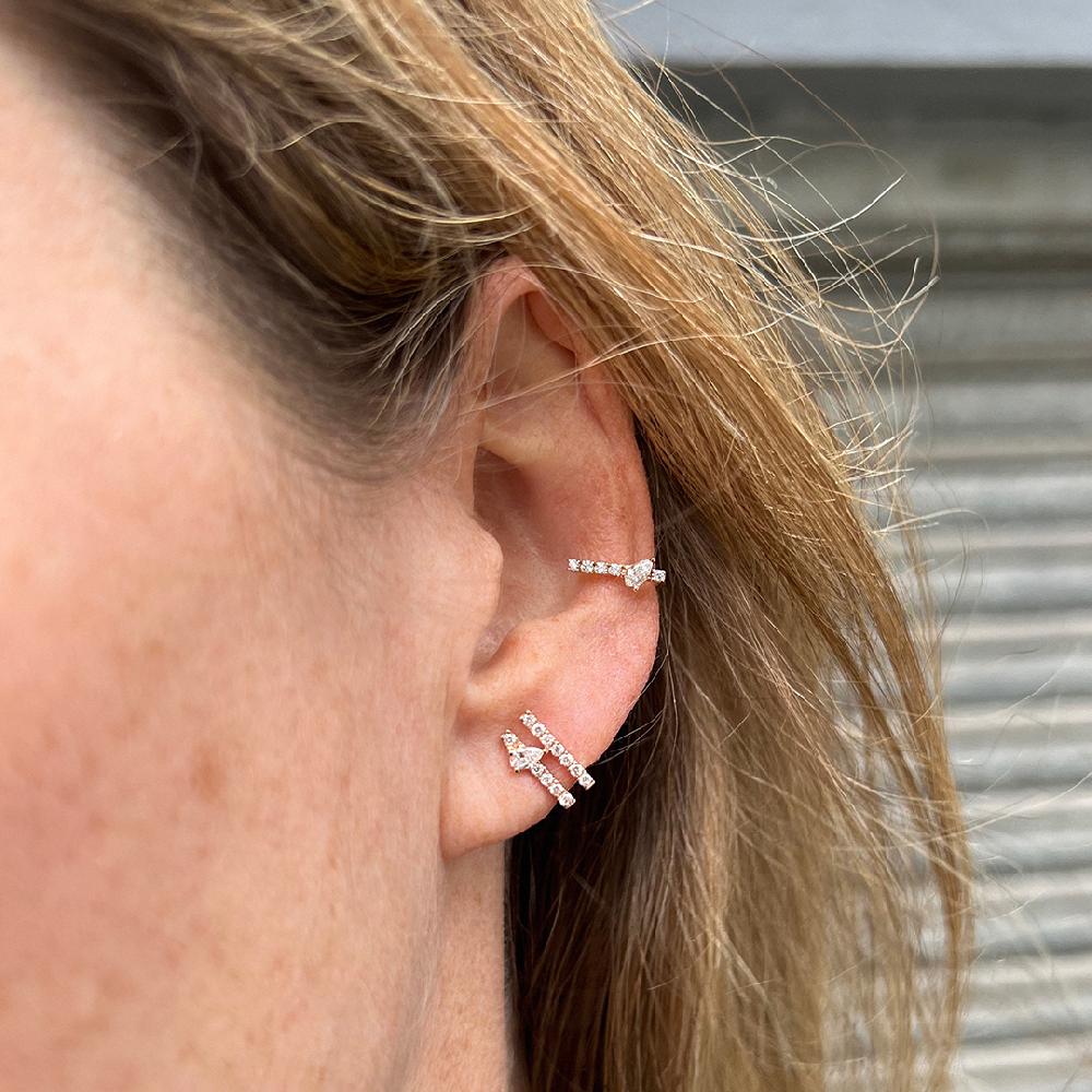Gold&roses Ear Cuff HÉRITÉ Limitado a 3 días