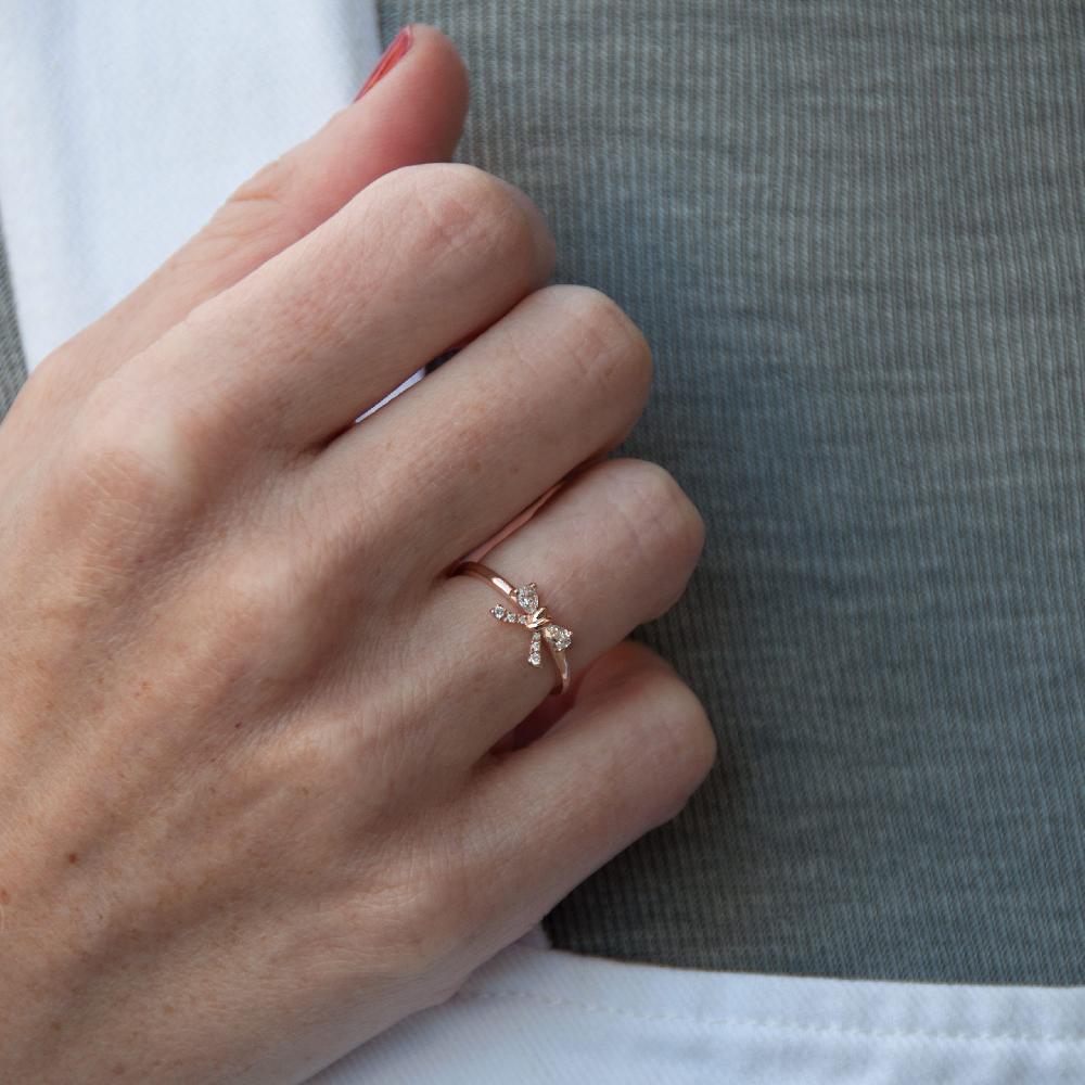 Gold&roses Anillo Ruban Lady B Limitado a 3 días