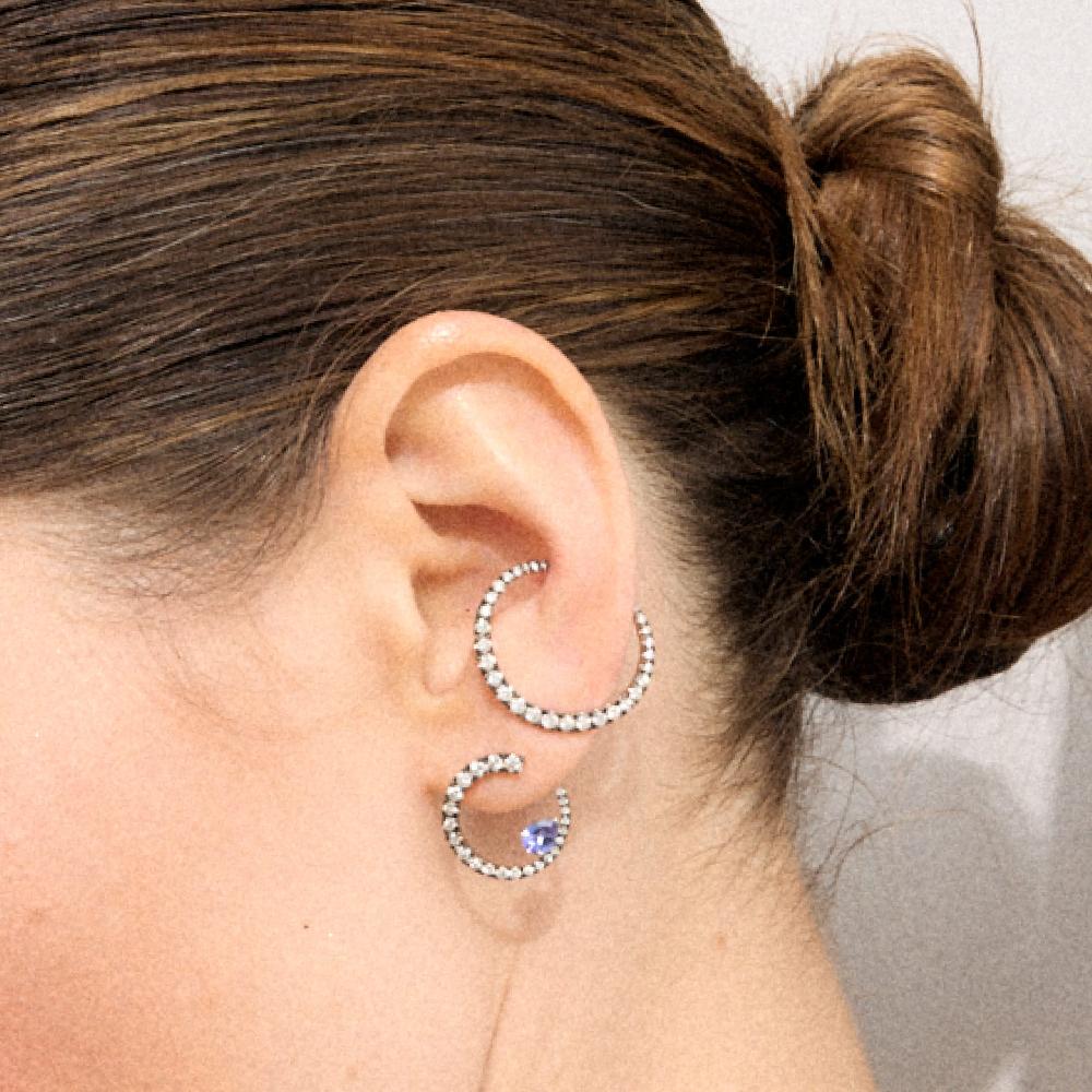 Gold&roses Pendientes Sasa M Tanzanitas Oferta exclusiva