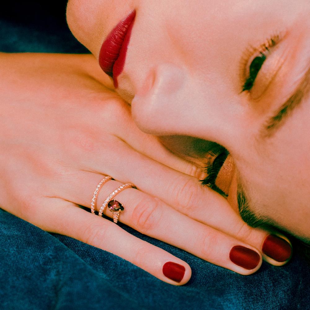 Gold&roses Anillo D’Amour I am Red Envío gratis