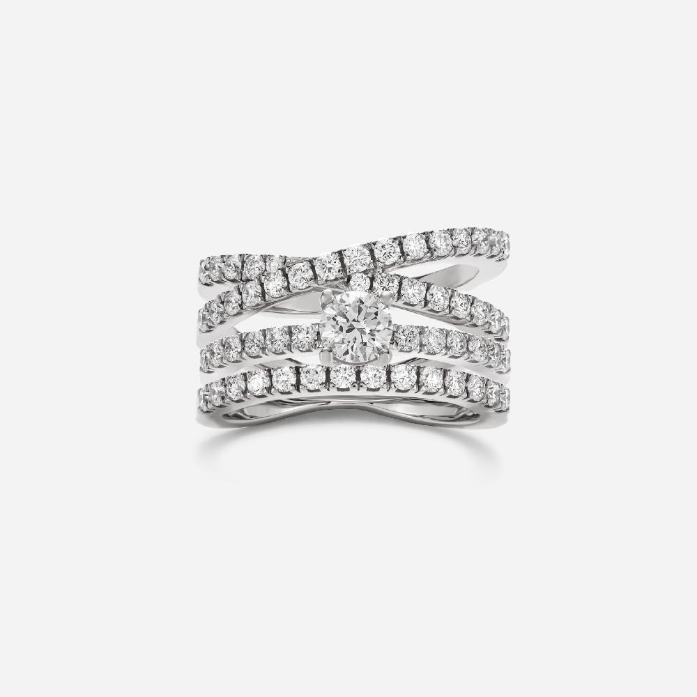 Gold&roses Anillo Privée Cruzado Outlet online