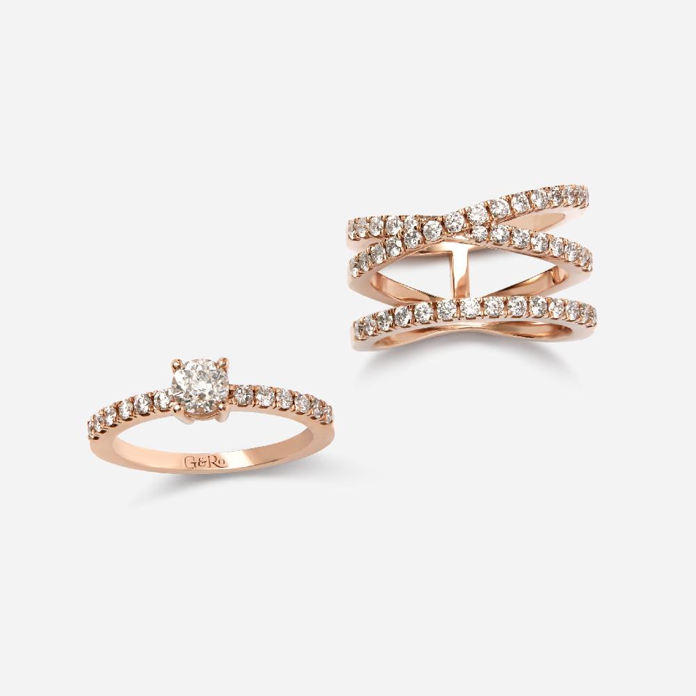 Gold&roses Anillo Privée Cruzado Rebajas