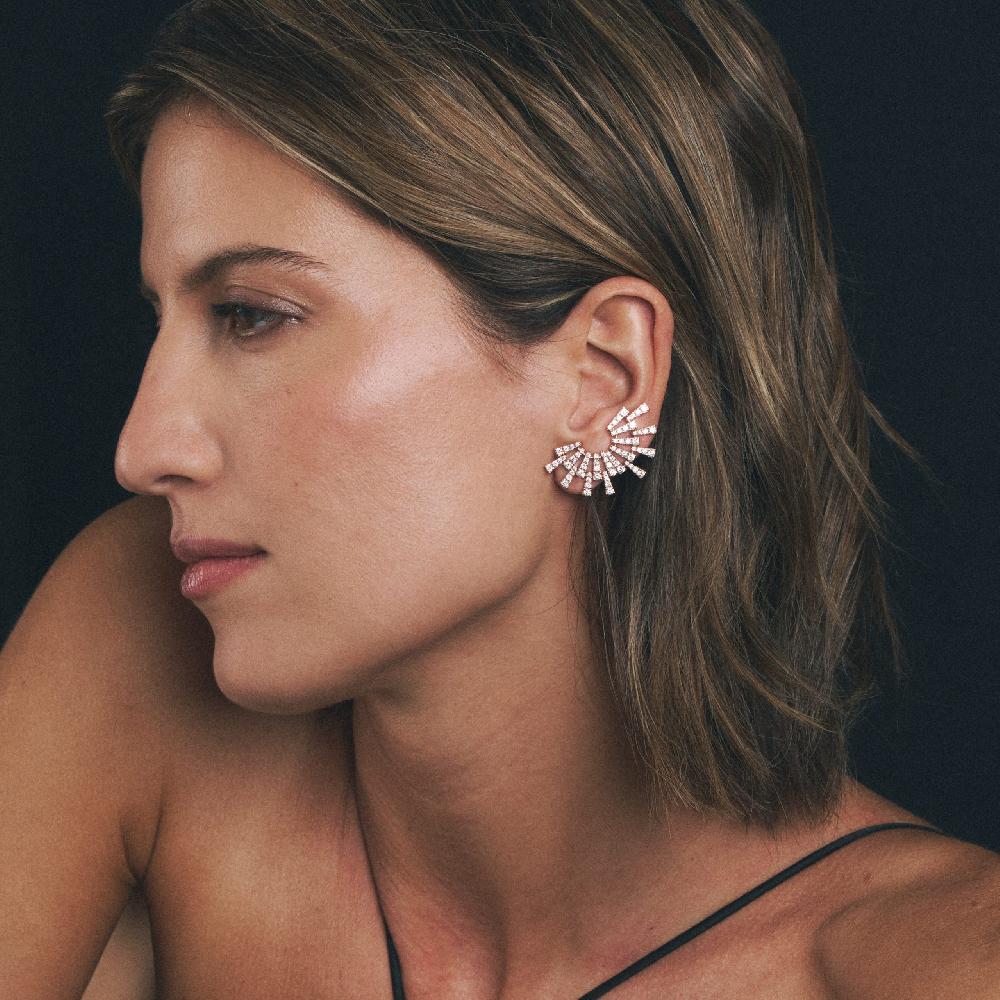 Gold&roses Pendientes Smoky Club L En oferta
