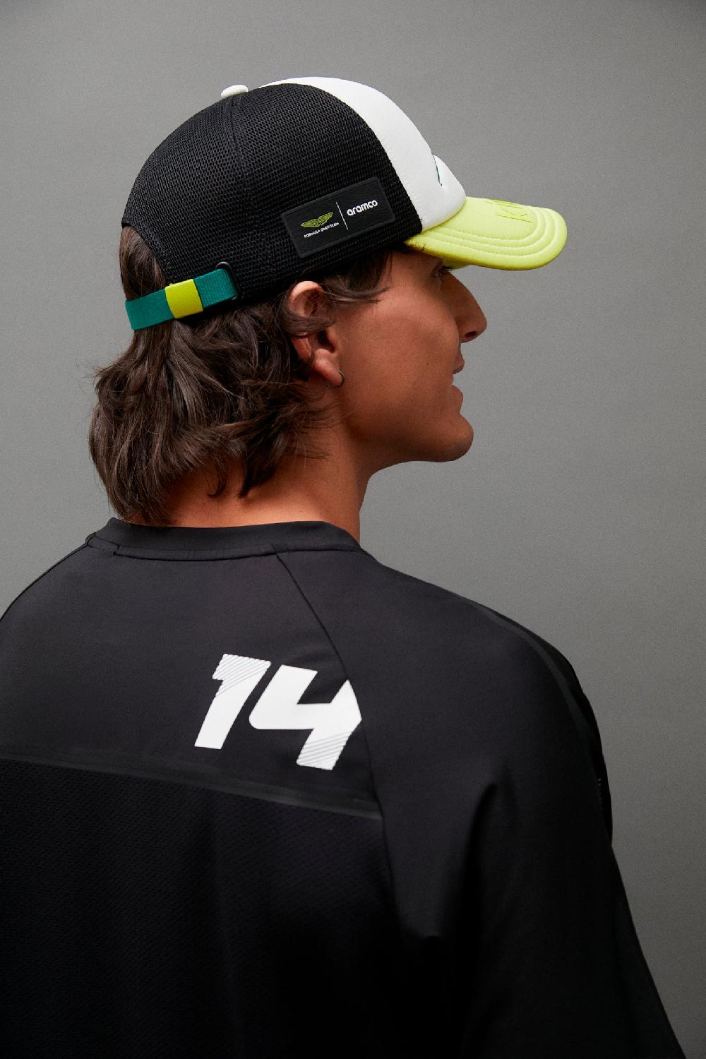 kimoa Aston Martin F1 Team x Kimoa Trucker Tricolor Cap Descuentos del mes