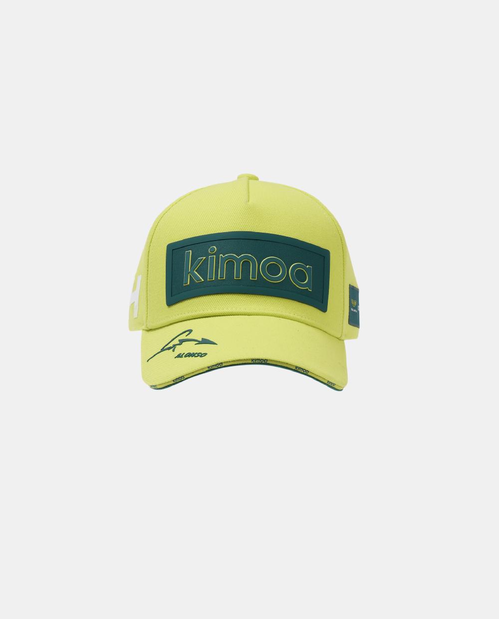 kimoa Aston Martin F1 Team x Kimoa Patch Cap Lime Oferta exclusiva