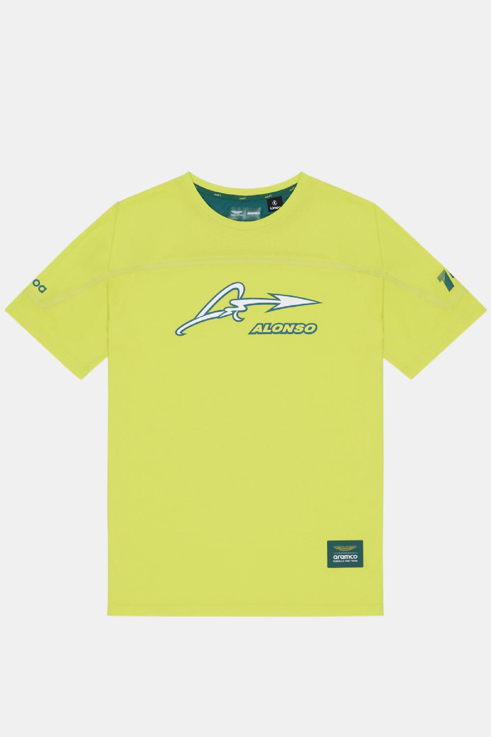 kimoa Aston Martin F1 Team x Kimoa Heat Sealed Band Tee lime Últimos 2 días