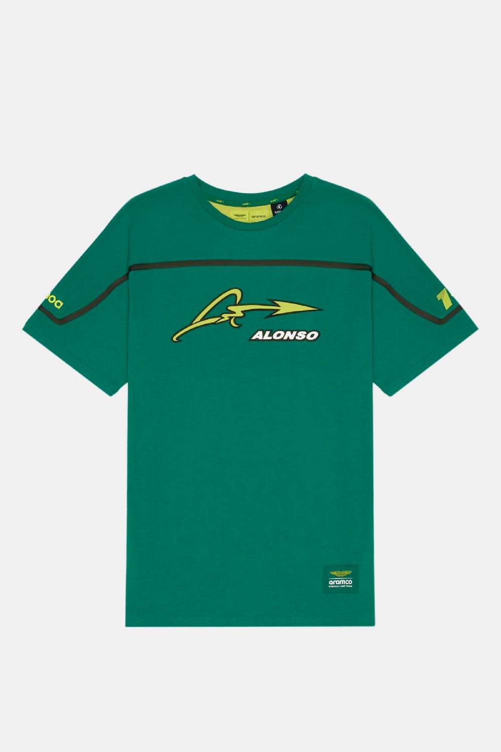 kimoa Aston Martin F1 Team x Kimoa Heat Sealed Band Tee green Último día