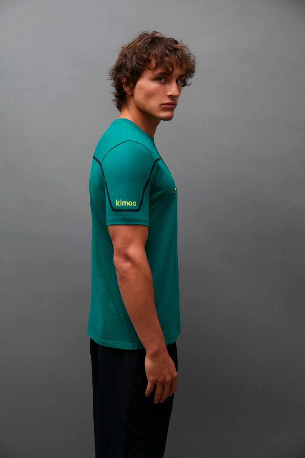 kimoa Aston Martin F1 Team x Kimoa Heat Sealed Band Tee green Último día