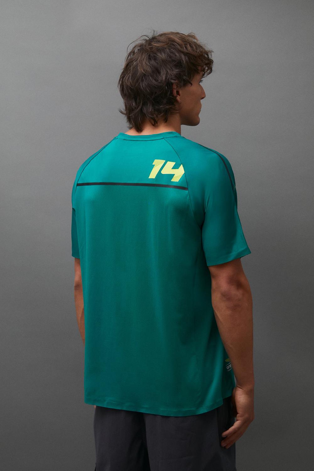 kimoa Aston Martin F1 Team x Kimoa Active Wear Tee green Promoción por tiempo limitado