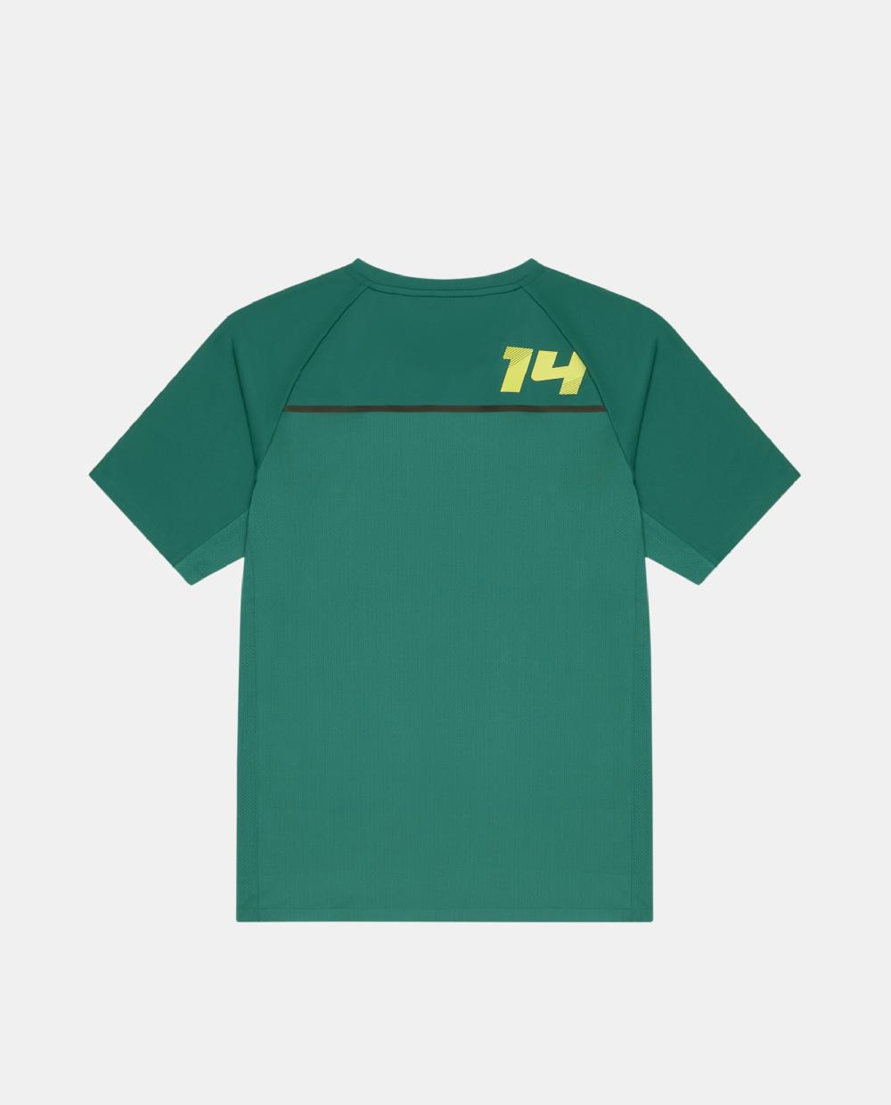 kimoa Aston Martin F1 Team x Kimoa Active Wear Tee green Promoción por tiempo limitado