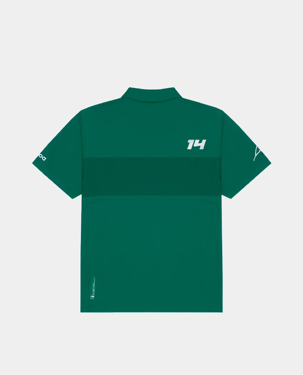 kimoa Aston Martin F1 Team x Kimoa Minimal Polo Shirt green Oferta especial de fábrica
